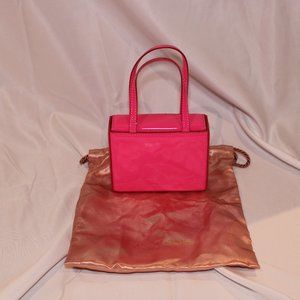 Amina Muaddi Mini Square Leather Bag (NEW)